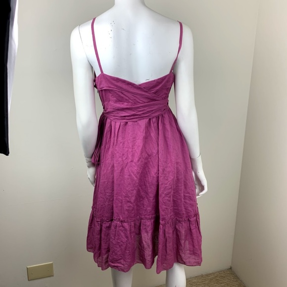 Diane von Furstenberg Kasi Plum Dress 6 - Picture 4 of 7